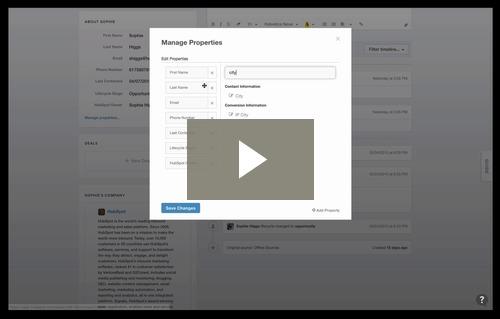 The HubSpot CRM Overview link The Kingdom