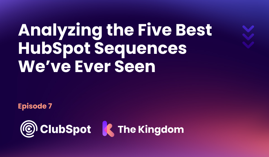 ClubSpot Epi 7 The Kingdom Diamond HubSpot Partner